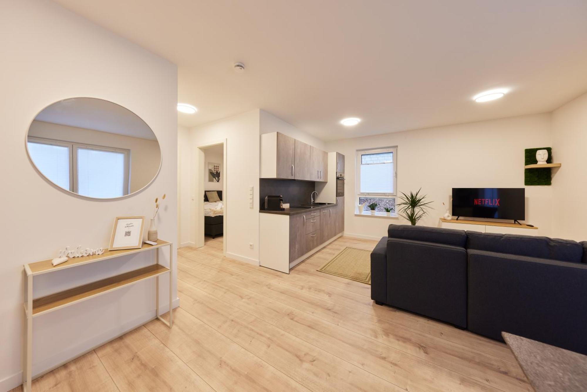 Homeme 2 I Zentral I Netflix I Kueche I Parkplatz I Kliniknah Bad Oeynhausen Luaran gambar